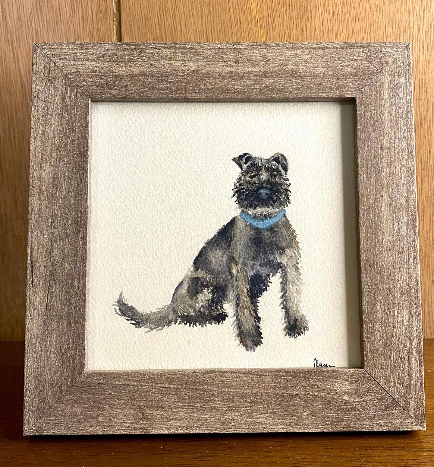 Custom Watercolor Pet Portrait