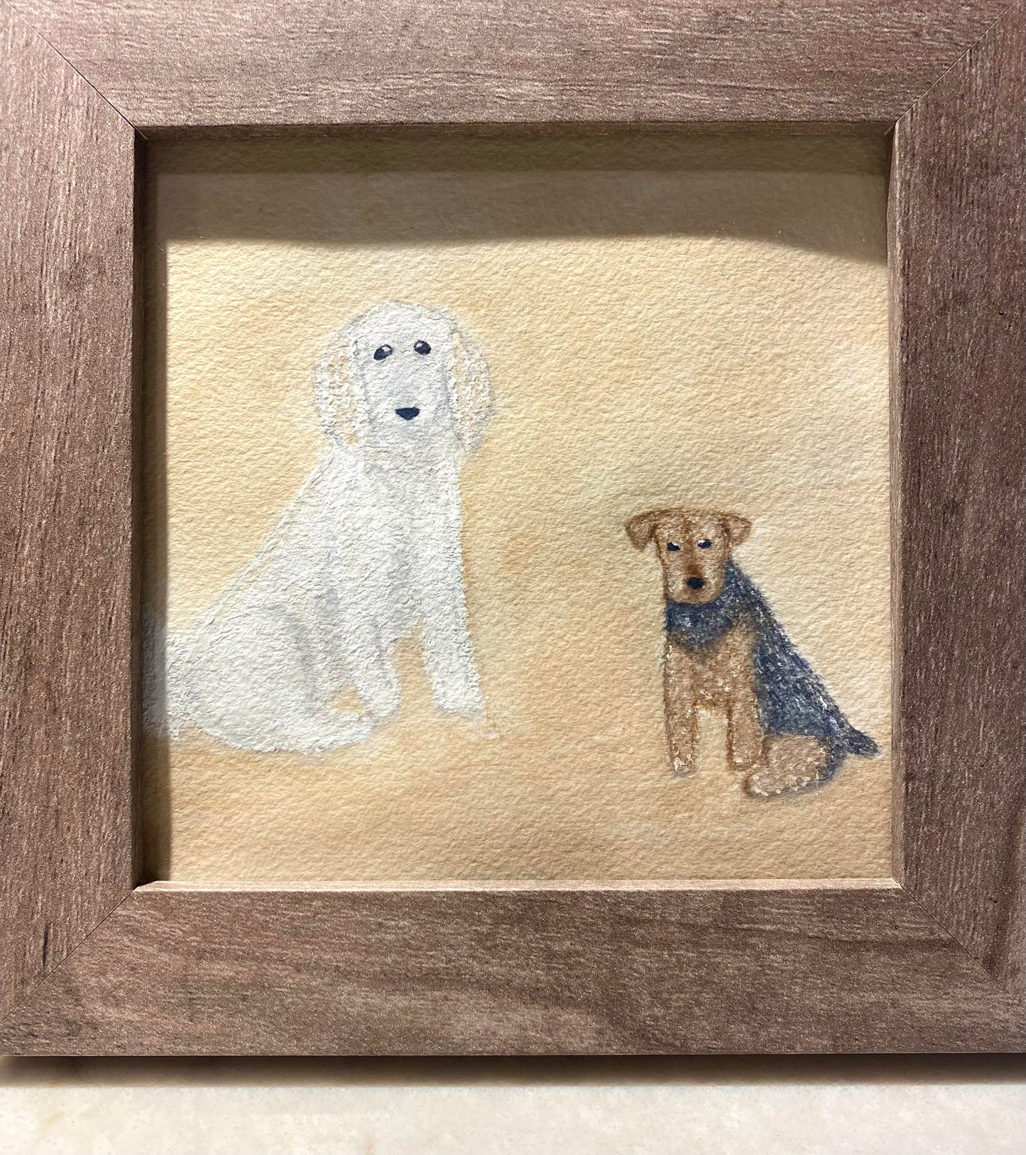 Custom Watercolor Pet Portrait